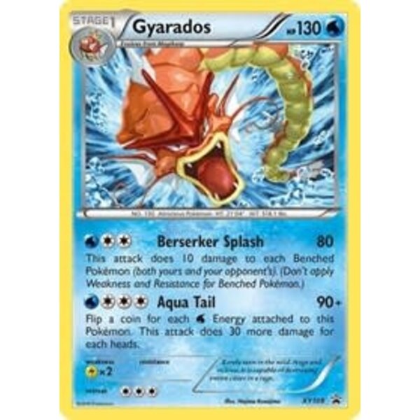 Pokemon Gyarados (XY109) Lightly Played Holofoil