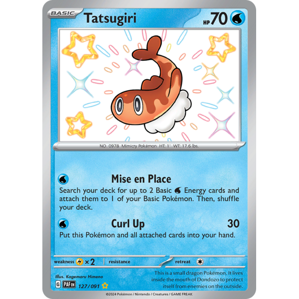 Pokemon Tatsugiri (127) Lightly Played Holofoil