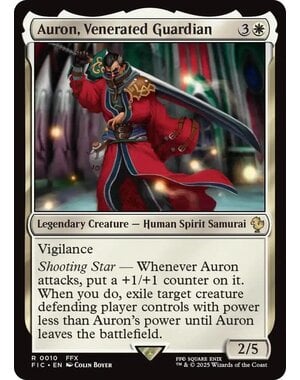 Magic: The Gathering Auron, Venerated Guardian (Surge Foil) (010) Lightly Played