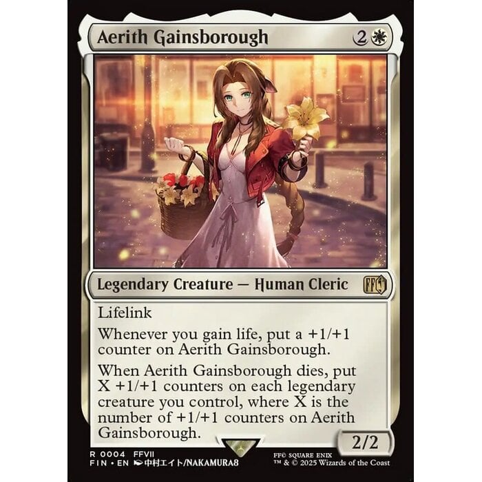 Magic: The Gathering Aerith Gainsborough (004) Lightly Played