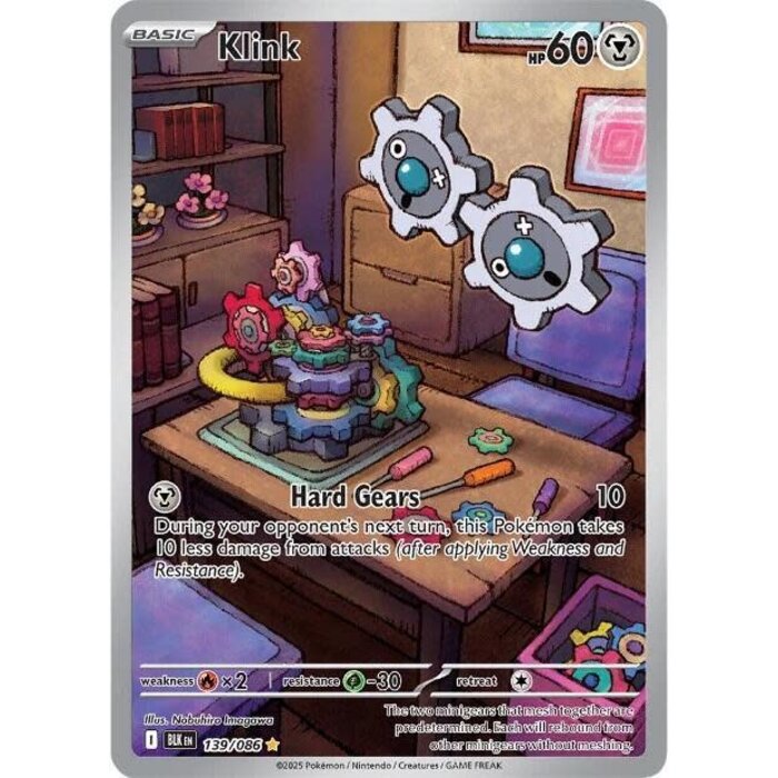 Pokemon Klink (139) Lightly Played Holofoil
