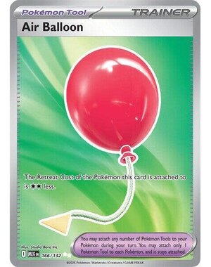 Pokemon Air Balloon (166) Lightly Played Holofoil