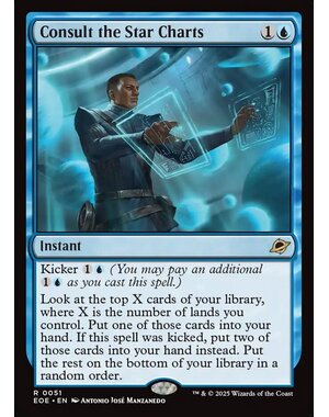 Magic: The Gathering Consult the Star Charts (051) Lightly Played