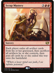 Magic: The Gathering Scrap Mastery (38) Lightly Played