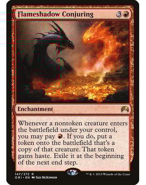 Magic: The Gathering Flameshadow Conjuring (147) Lightly Played