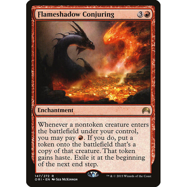 Magic: The Gathering Flameshadow Conjuring (147) Lightly Played