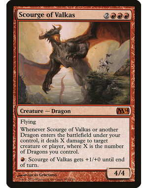 Magic: The Gathering Scourge of Valkas (151) Lightly Played