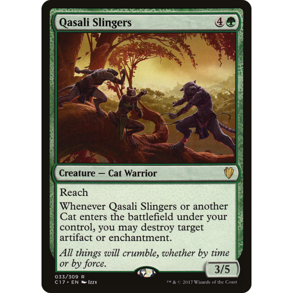 Magic: The Gathering Qasali Slingers (033) Lightly Played