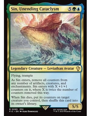 Magic: The Gathering Sin, Unending Cataclysm (Surge Foil) (095) Lightly Played