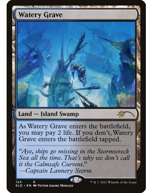 Magic: The Gathering Watery Grave (124) Lightly Played