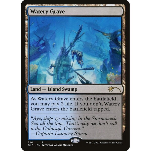 Magic: The Gathering Watery Grave (124) Lightly Played