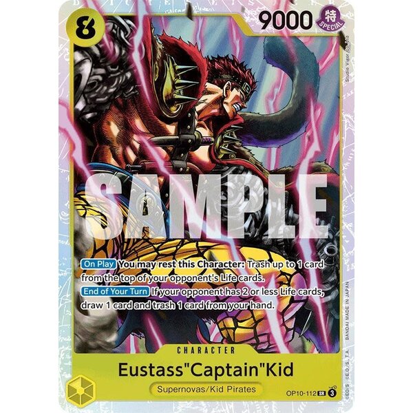 Bandai Eustass"Captain"Kid (112) Lightly Played