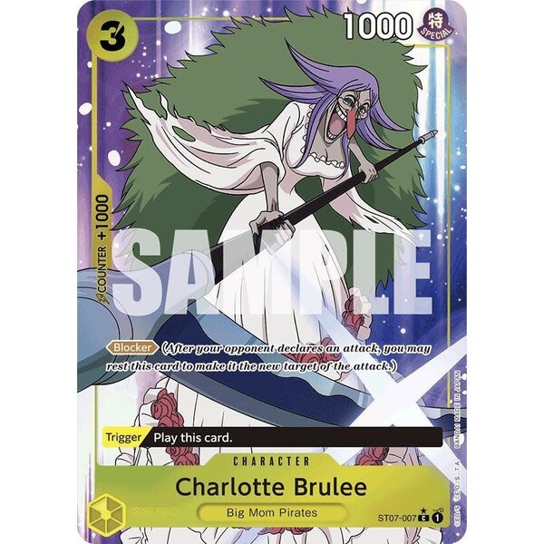 Bandai Charlotte Brulle (Full Art) (ST07-07) Lightly Played