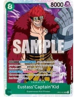 Bandai Eustass "Captain" Kid (OP01-051) Lightly Played