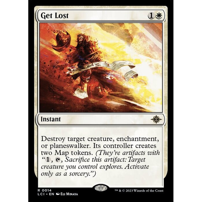 Magic: The Gathering Get Lost (014) Lightly Played