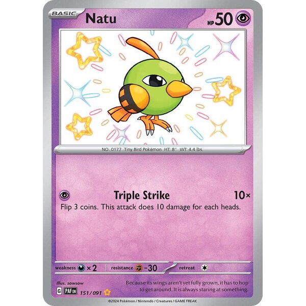 Pokemon Natu (151) Lightly Played Holofoil