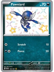 Pokemon Pawniard (185) Lightly Played Holofoil