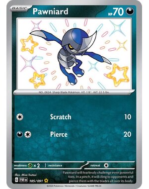 Pokemon Pawniard (185) Lightly Played Holofoil