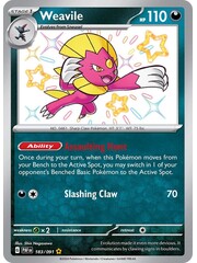 Pokemon Weavile (183) Lightly Played Holofoil