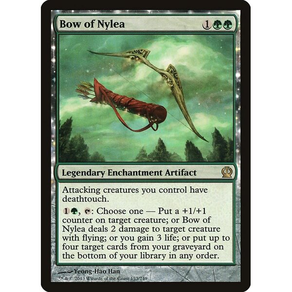 Magic: The Gathering Bow of Nylea (153) Lightly Played