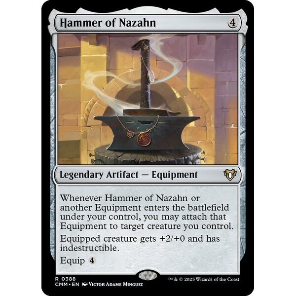 Magic: The Gathering Hammer of Nazahn (388) Lightly Played Foil