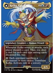 Magic: The Gathering Kefka, Court Mage (Borderless) (398) Near Mint