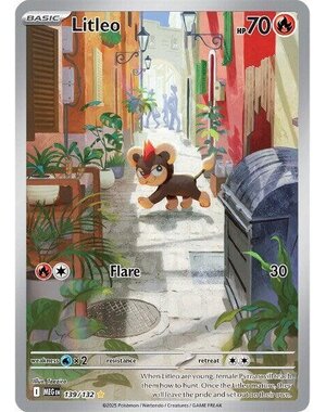 Pokemon Litleo (139) Lightly Played