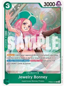 Bandai Jewelry Bonney (PRB02-004) Lightly Played