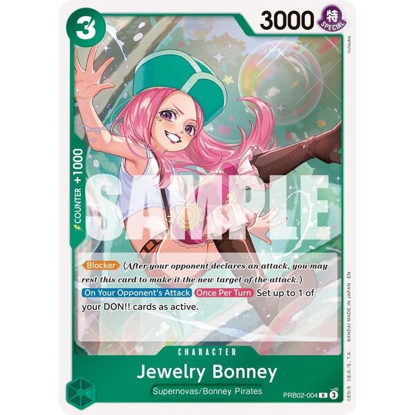 Bandai Jewelry Bonney (PRB02-004) Lightly Played