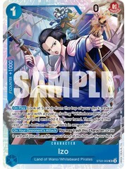 Bandai Izo  (ST22-002) Lightly Played Foil