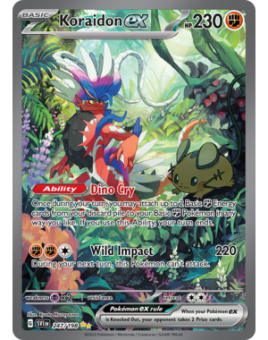 Pokemon Koraidon ex (247) Near Mint Holofoil