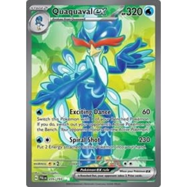Pokemon Quaquaval ex (235) Lightly Played