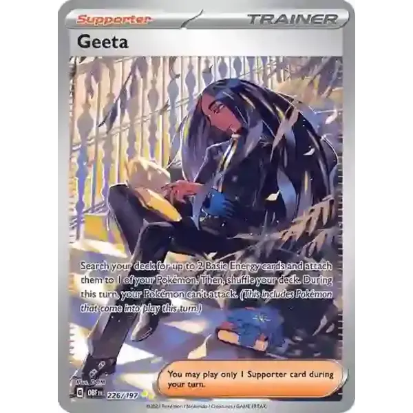 Pokemon Geeta (226) Lightly Played