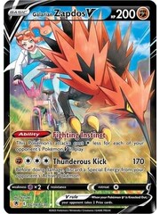Pokemon Galarian Zapdos V (TG19) Lightly Played