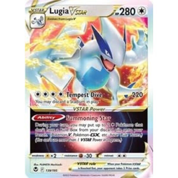 Pokemon Lugia VSTAR (139) Lightly Played Holofoil