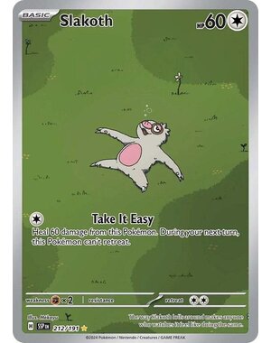 Pokemon Slakoth (212) Lightly Played Holofoil