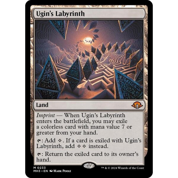 Magic: The Gathering Ugin's Labyrinth (233) Lightly Played Foil