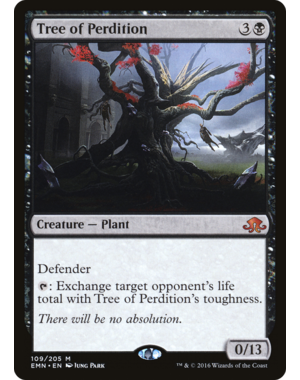 Magic: The Gathering Tree of Perdition (109) Lightly Played