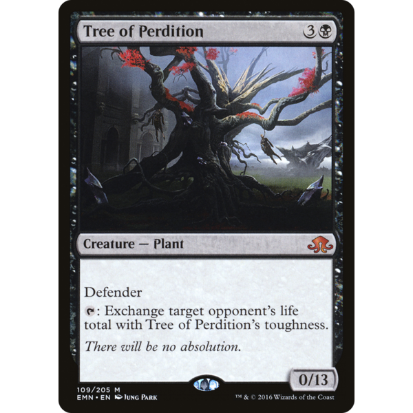 Magic: The Gathering Tree of Perdition (109) Lightly Played