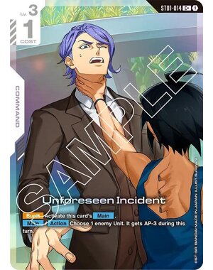 Bandai Unforeseen Incident (C+) (014) Near Mint