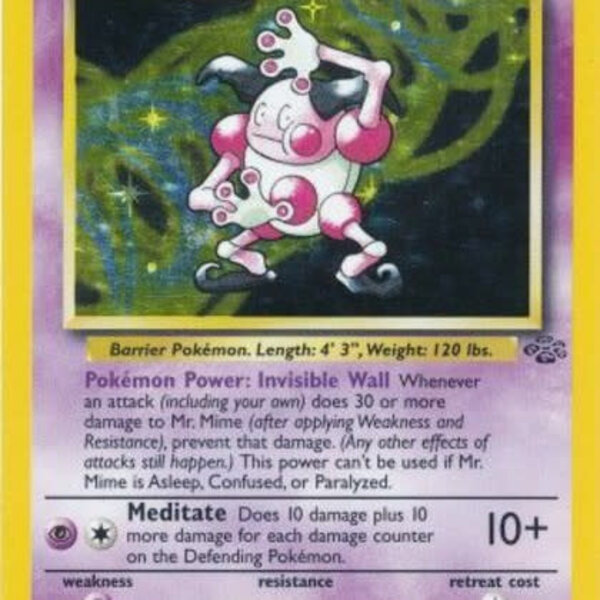 Pokemon Mr. Mime (006) UNL Moderately Played