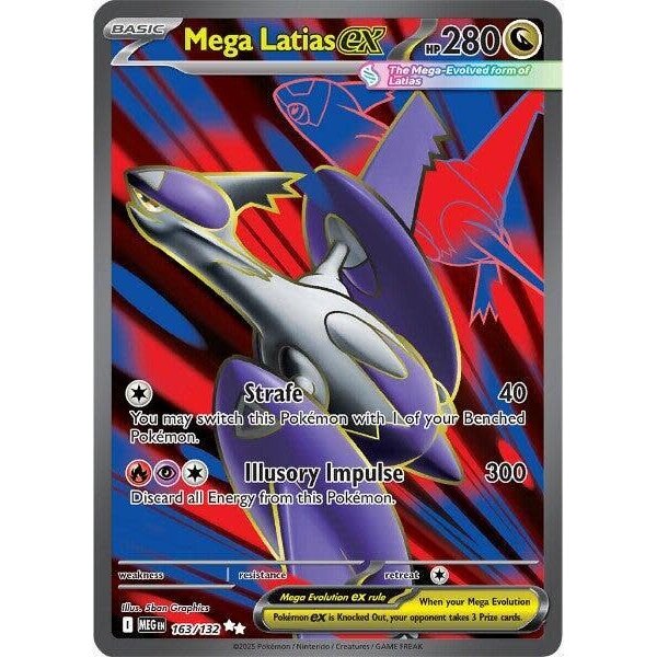 Pokemon Mega Latias ex (163) Lightly Played Holofoil