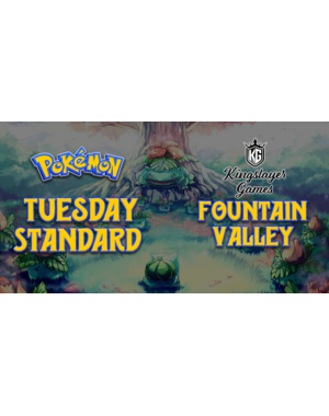 Pokemon 11/18/25 Fountain Valley Pokemon Standard Tuesday 7 PM