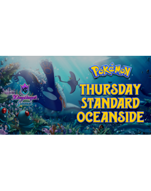 Pokemon 11/13/25 Oceanside Thursday Standard Pokemon 630 PM