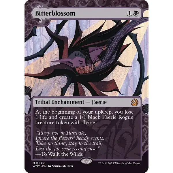 Magic: The Gathering Bitterblossom (027) Lightly Played