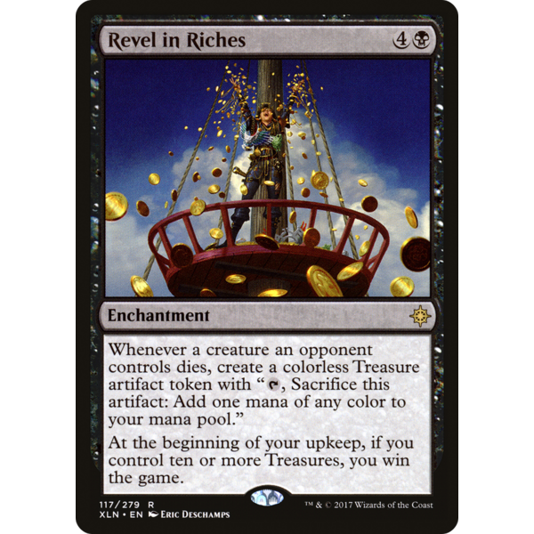 Magic: The Gathering Revel in Riches (117) Lightly Played