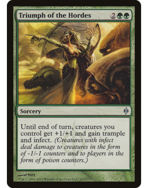 Magic: The Gathering Triumph of the Hordes (123) Lightly Played