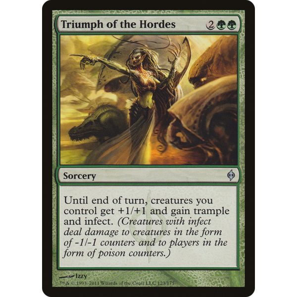 Magic: The Gathering Triumph of the Hordes (123) Lightly Played