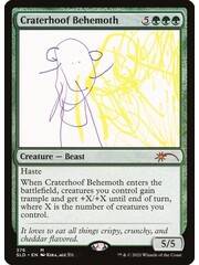 Magic: The Gathering Craterhoof Behemoth (376) Lightly Played Foil