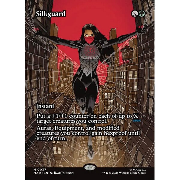 Magic: The Gathering Silkguard (Borderless) (037) Lightly Played
